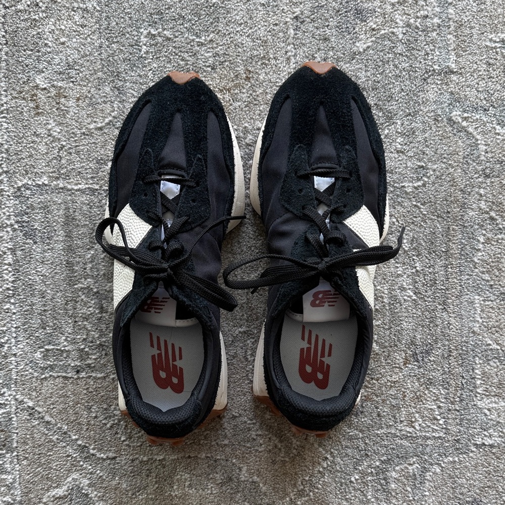 New Balance Black and White Sneakers